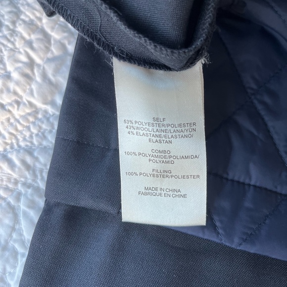 TIBI navy wool quilted pants - Picture 9 of 9